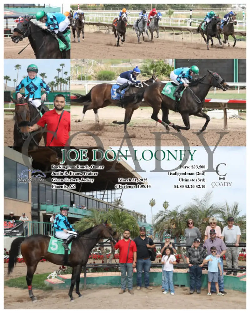 JOE DON LOONEY - 03-31-25 - R04 - TUP Turf Paradise