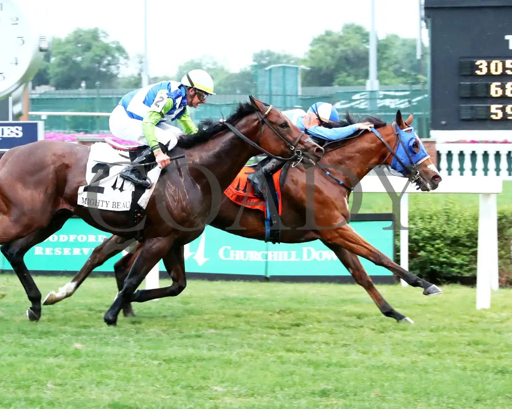 JOE SHIESTY - The Mighty Beau - 06-07-25 - R10 - CD - Finish 01 Churchill Downs