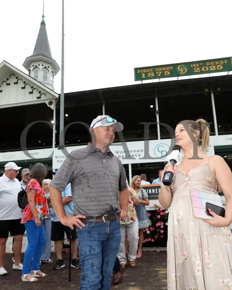 JOE SHIESTY - The Mighty Beau - 06-07-25 - R10 - CD - Interview 01 Churchill Downs
