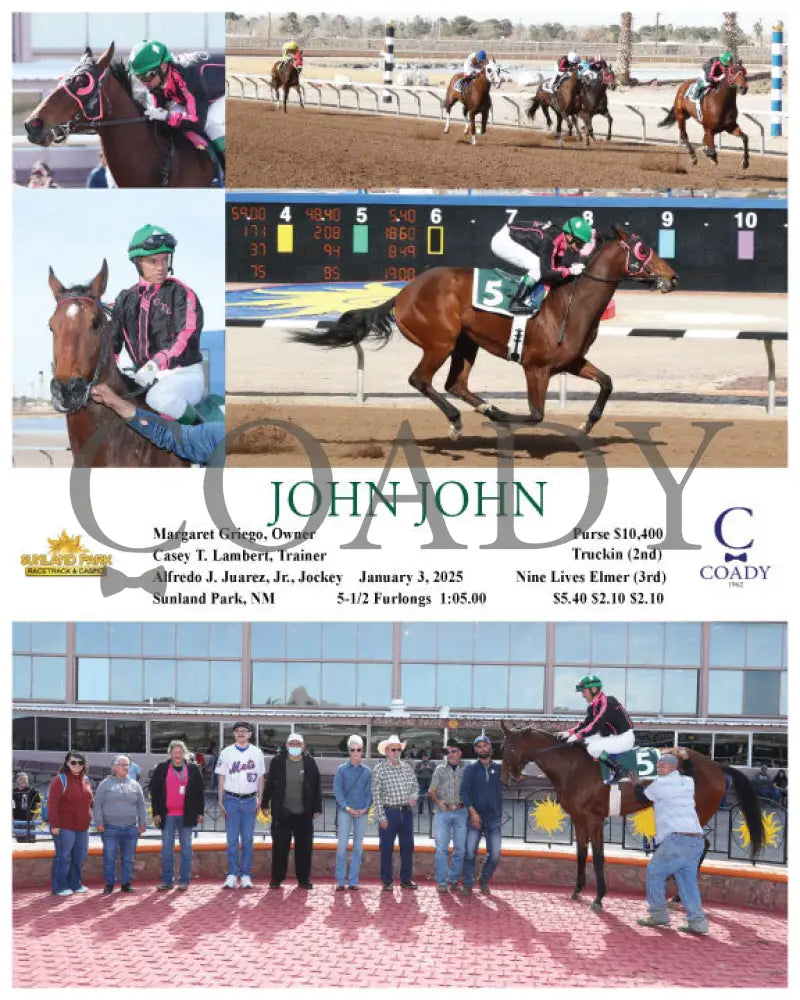 John - 01-03-25 R02 Sun Turfway Park