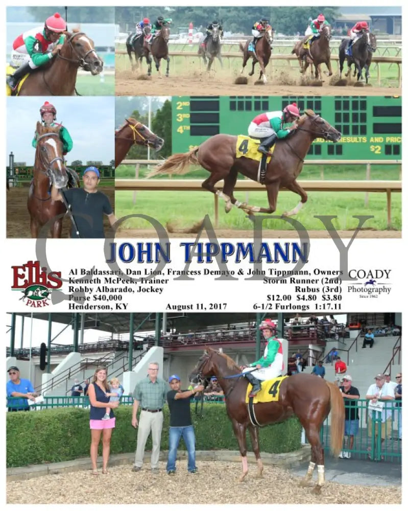 John Tippmann - 081117 Race 06 Elp Ellis Park