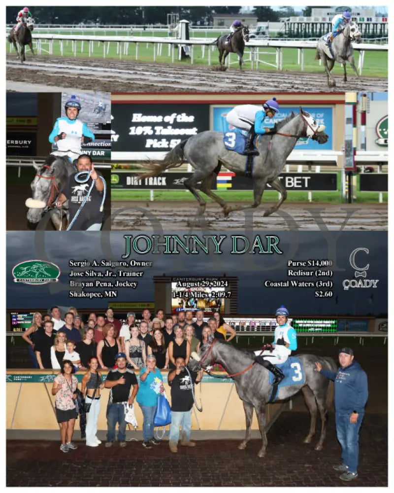Johnny Dar - 08-29-24 R05 Cby Canterbury Park