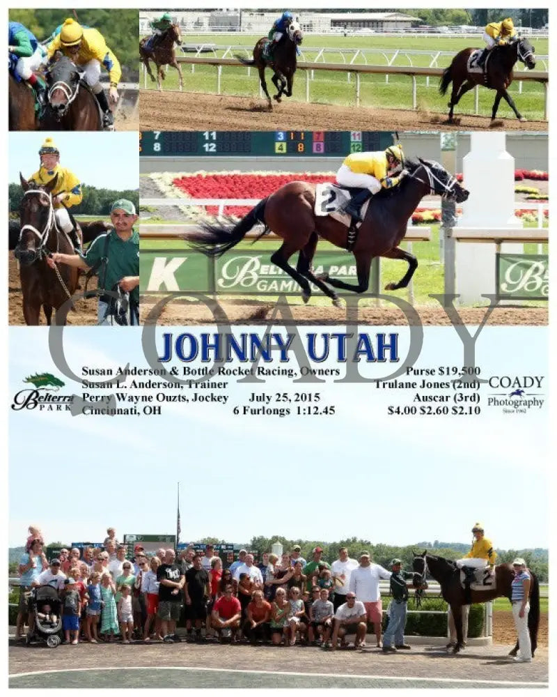 Johnny Utah - 072515 Race 04 Btp Belterra Park
