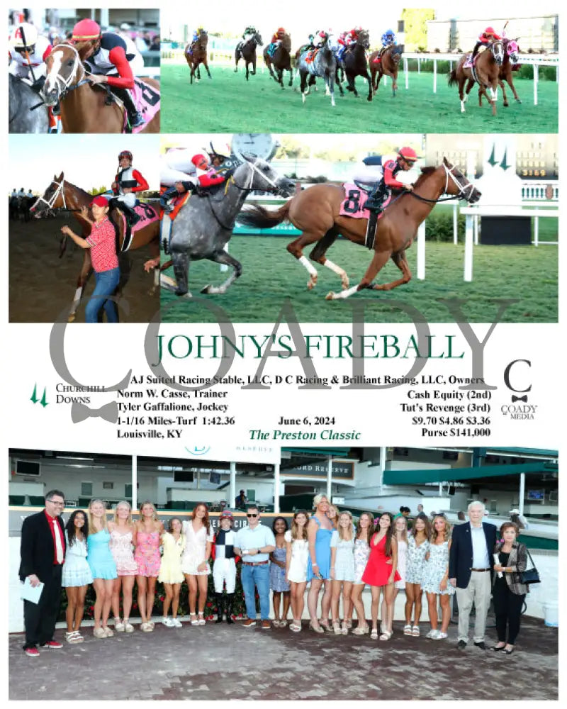 Johny’s Fireball - 06-06-24 R07 Cd Group Churchill Downs