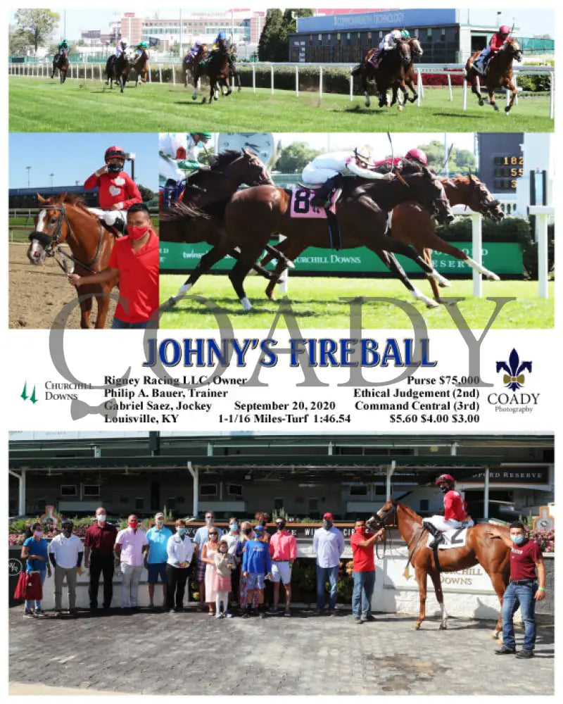 Johny’s Fireball - 09-20-20 R06 Cd Churchill Downs
