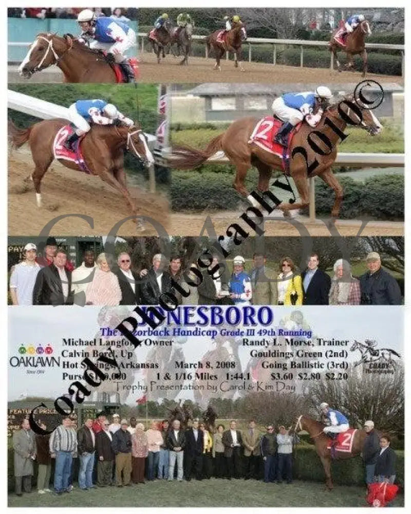Jonesboro - The Razorback Handicap Grade Iii 49T Oaklawn Park