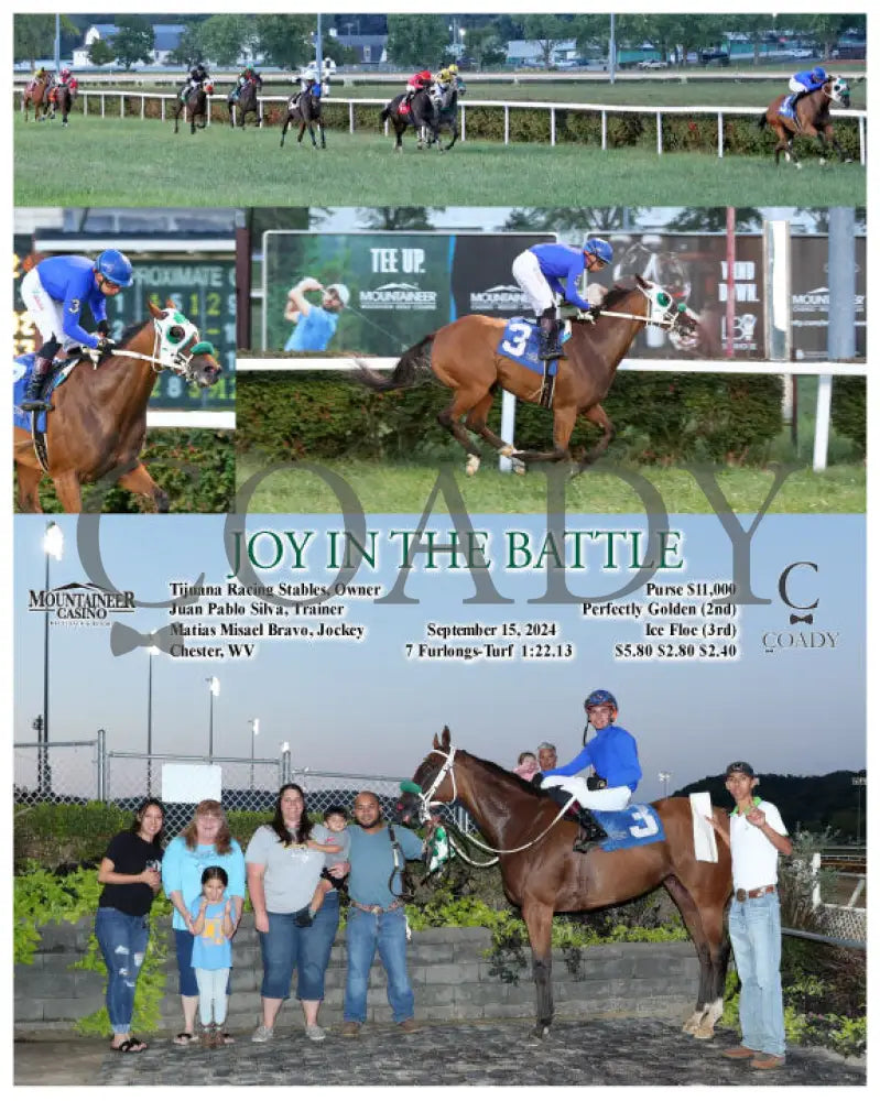 Joy In The Battle - 09-15-24 R02 Mnr Mountaineer Park
