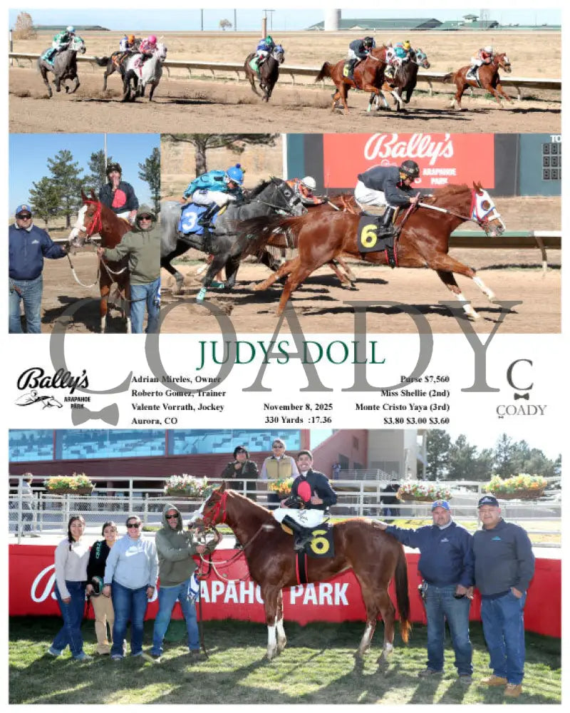 JUDYS DOLL - 11-08-25 - R01 - ARP Arapahoe Park