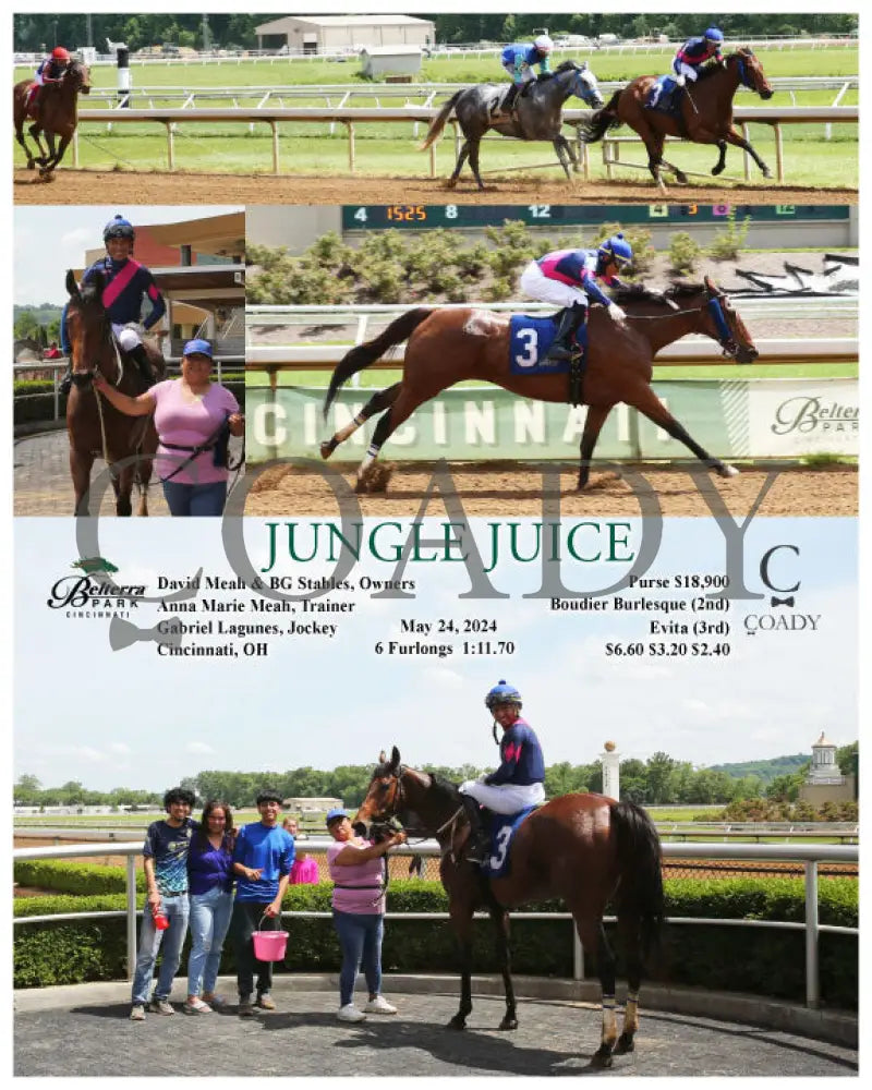 Jungle Juice - 052424 Race 06 Btp Belterra Park