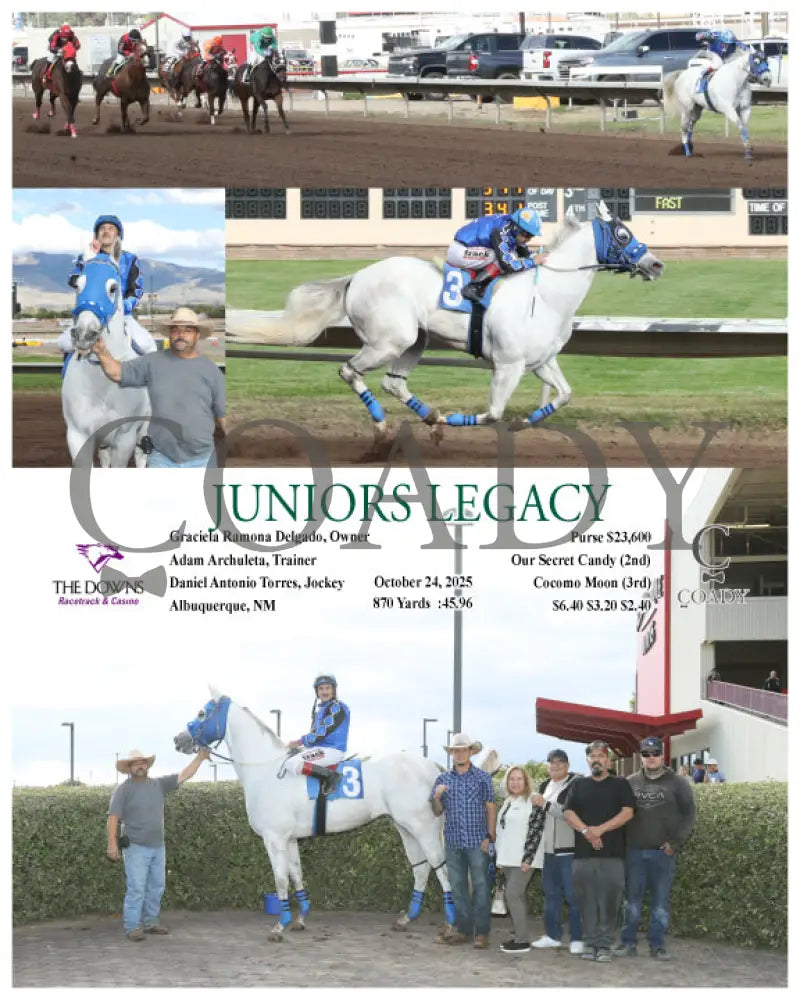 JUNIORS LEGACY - 10-24-25 - R06 - ALB Downs at Albuquerque