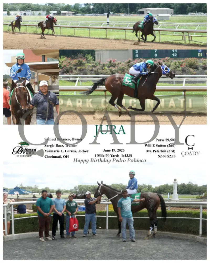 JURA - Happy Birthday Pedro Polanco - 06-19-25 - R03 - BTP Indiana Grand