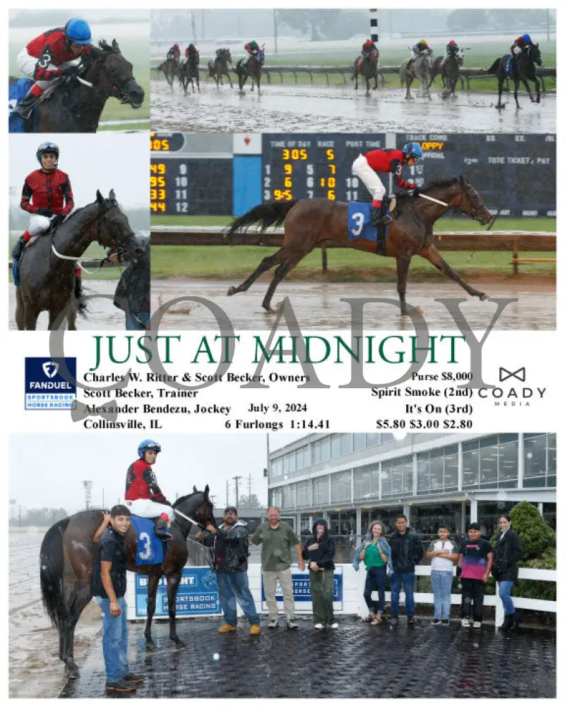 Just At Midnight - 07-09-24 R05 Fan Fanduel Sportsbook Horse Racing