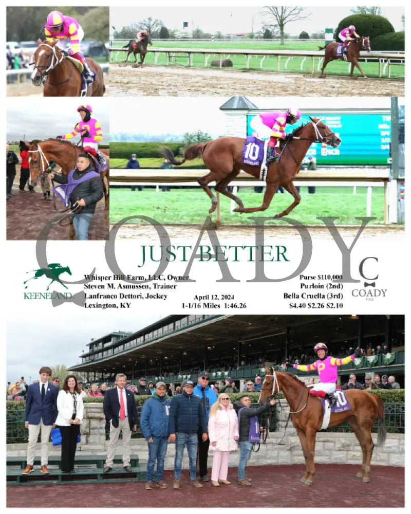 Just Better - 04 - 12 - 24 R05 Kee Keeneland