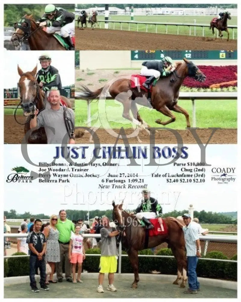 Just Chillin Boss - 062714 Race 04 Btp Belterra Park
