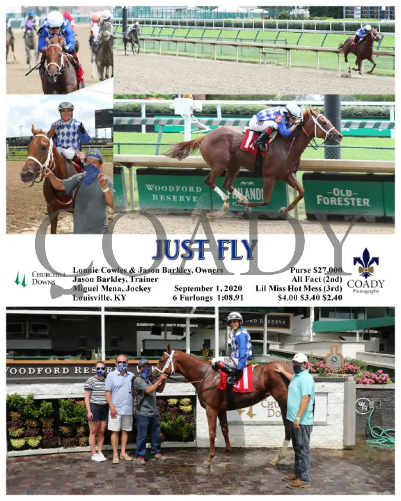 Just Fly - 09-01-20 R01 Cd Churchill Downs