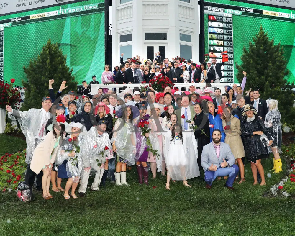 Justify - 050518 Race 12 Cd The Kentucky Derby G1 Presentation Churchill Downs