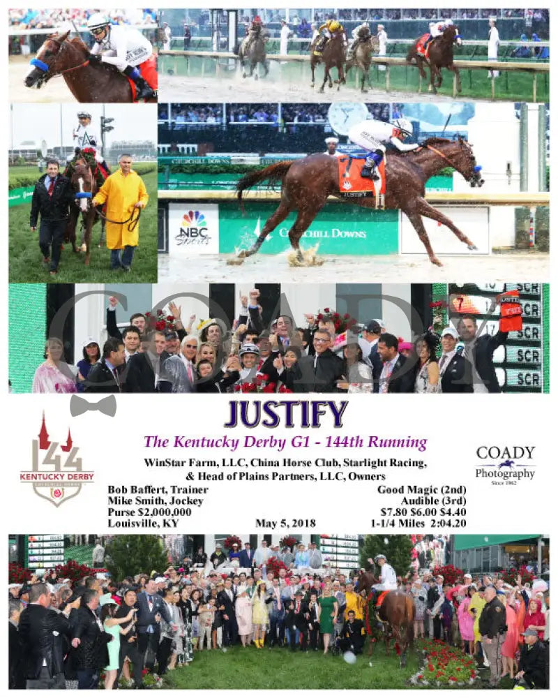Justify - 050518 The Kentucky Derby G1 Wc3 Churchill Downs