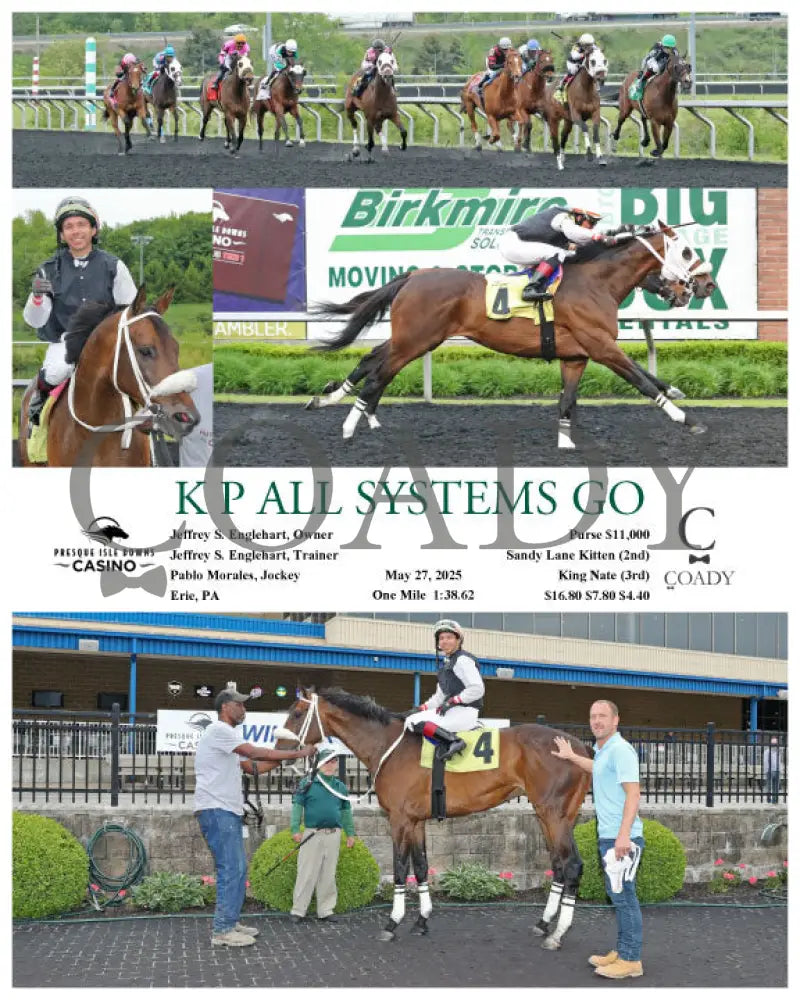 K P ALL SYSTEMS GO - 05-27-25 - R08 - PID Presque Isle Downs
