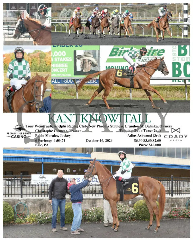 Kantknowitall - 10-16-24 R01 Pid Presque Isle Downs