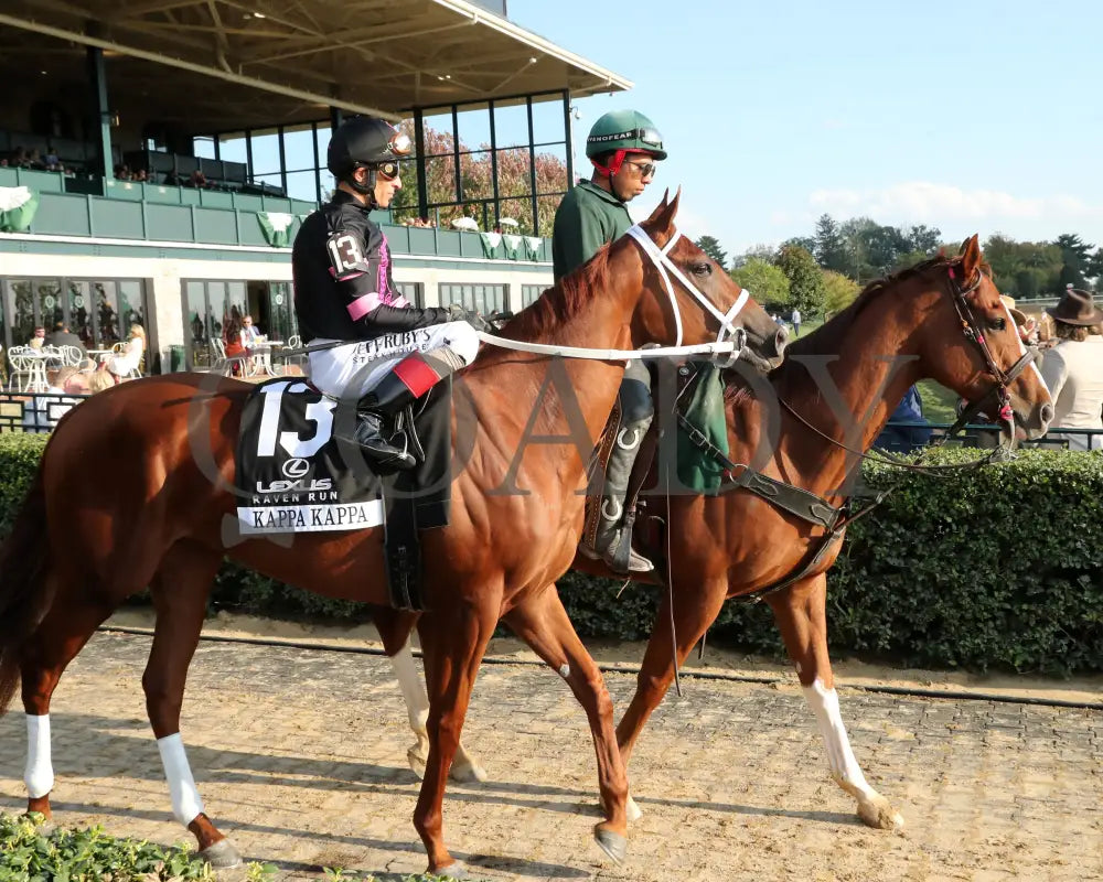 KAPPA KAPPA - 101825 - Race 09 - KEE - Post Parade 02 Keeneland
