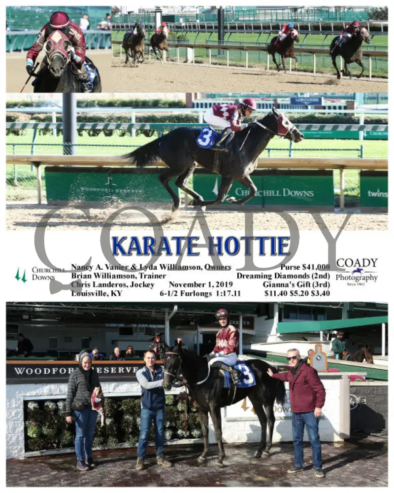 Karate Hottie - 11-01-19 R04 Cd Churchill Downs
