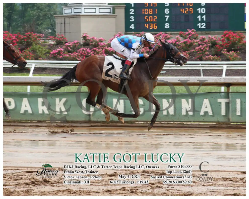 Katie Got Lucky - 05-04-24 R06 Btp Action Belterra Park