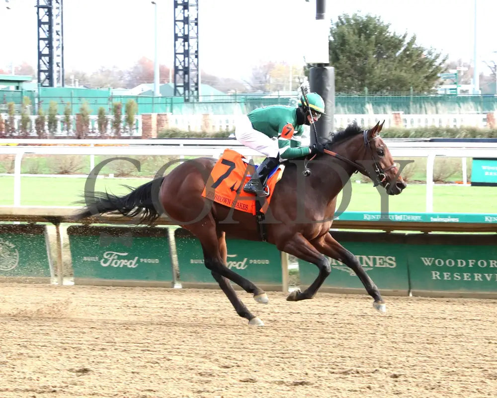 Keep It Easy - The Ed Brown 11-30-24 R06 Cd Finish 01 Churchill Downs