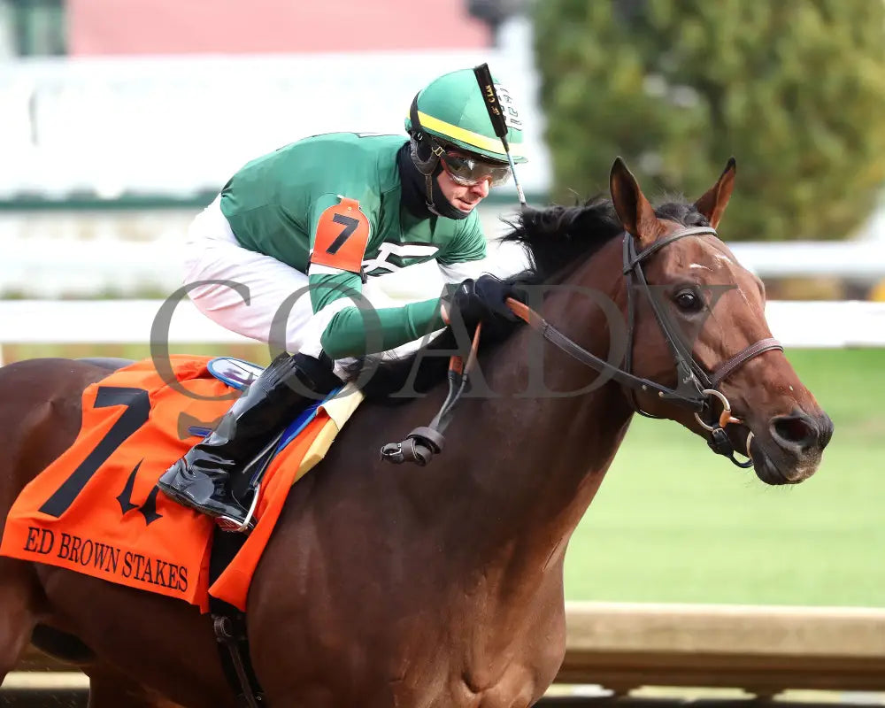 Keep It Easy - The Ed Brown 11-30-24 R06 Cd Tight Finish 01 Churchill Downs