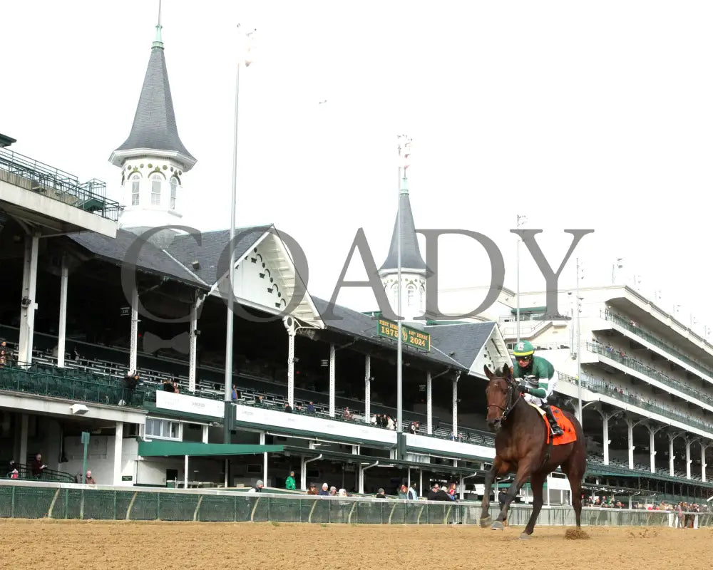 Keep It Easy - The Ed Brown 11-30-24 R06 Cd Under Rail 01 Churchill Downs