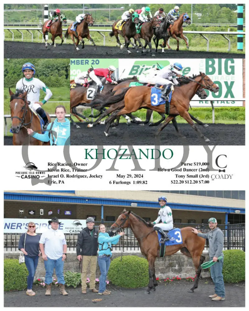 Khozando - 052924 Race 07 Pid Presque Isle Downs