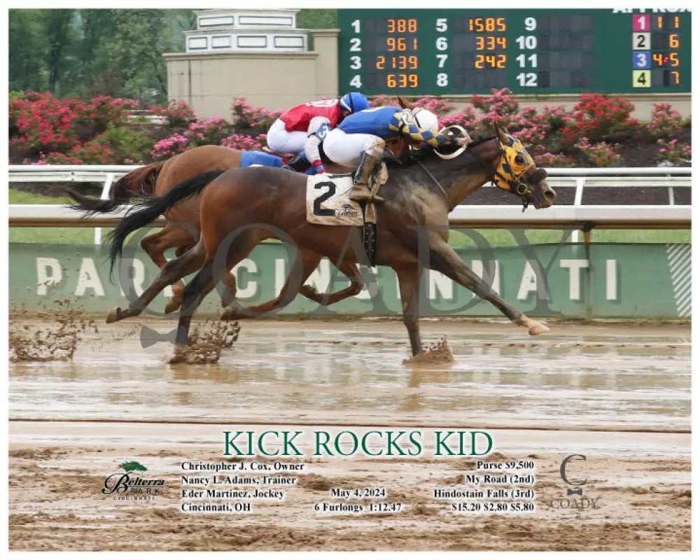 Kick Rocks Kid - 05-04-24 R02 Btp Action Belterra Park