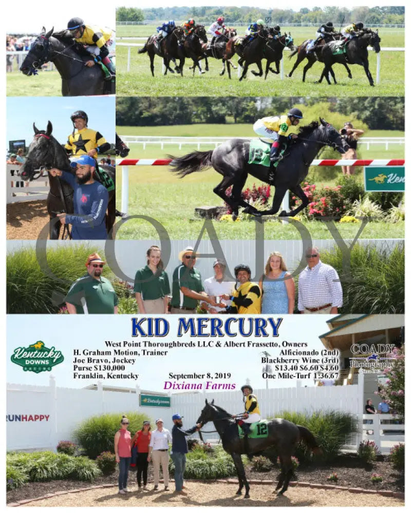 Kid Mercury - 09-08-19 R02 Kd Kentucky Downs