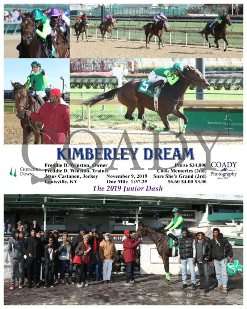Kimberley Dream - 11-09-19 R02 Cd Churchill Downs