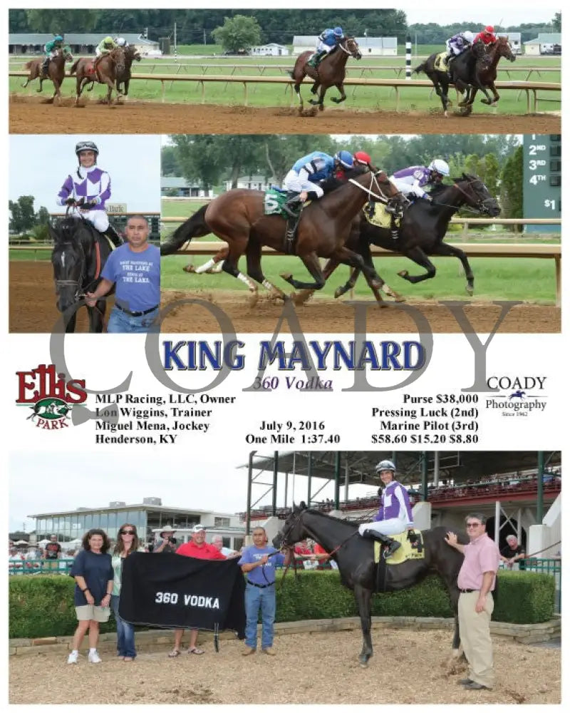 King Maynard - 070916 Race 07 Elp Ellis Park