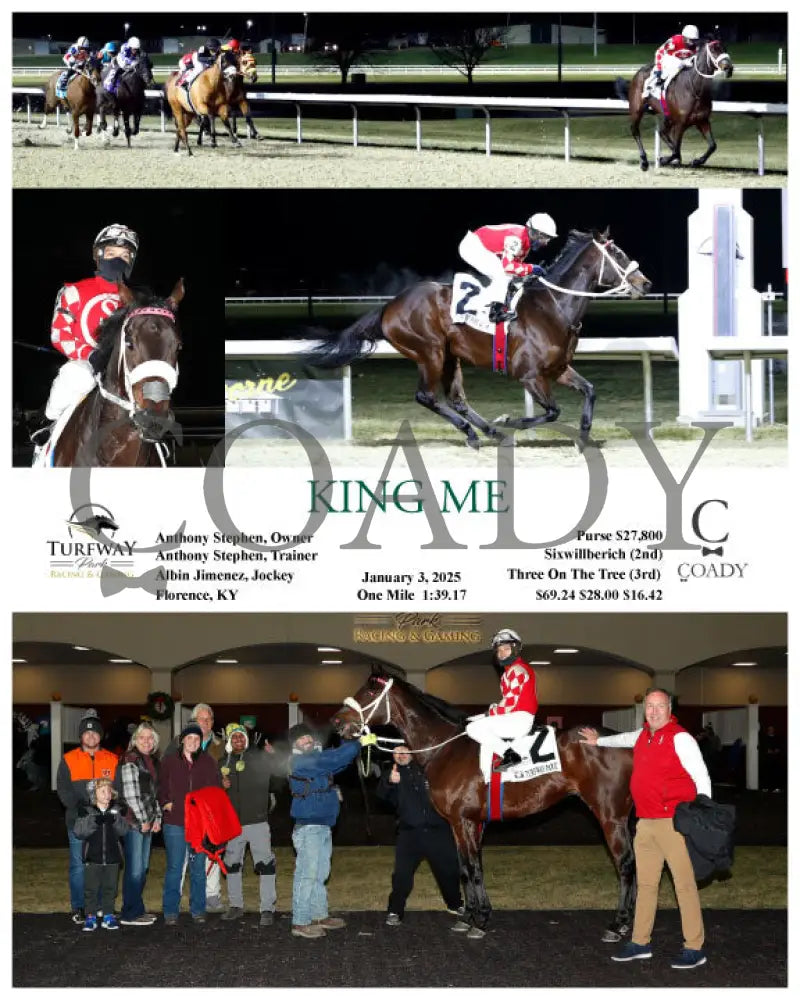 King Me - 01-03-25 R04 Tp Turfway Park