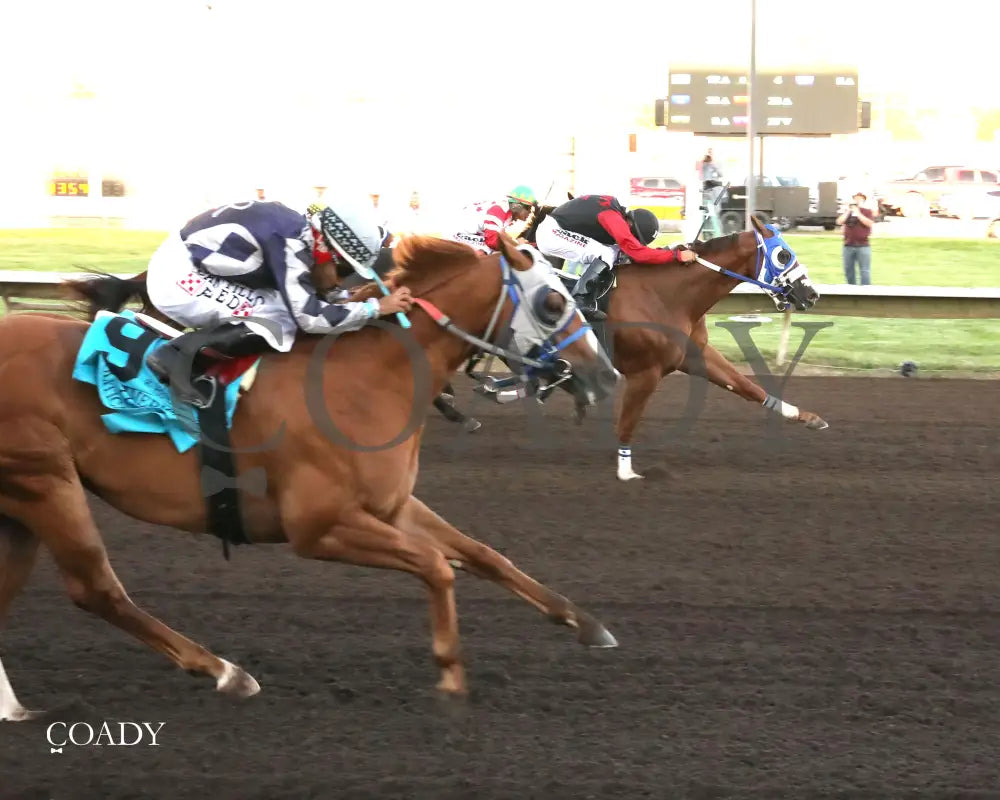 KING OF THE TIDE - All American Quarter Horse Futurity G1 - 09-01-25 - R10 - RUI - Finish 01 - Coady Media - Kurtis Coady Photography