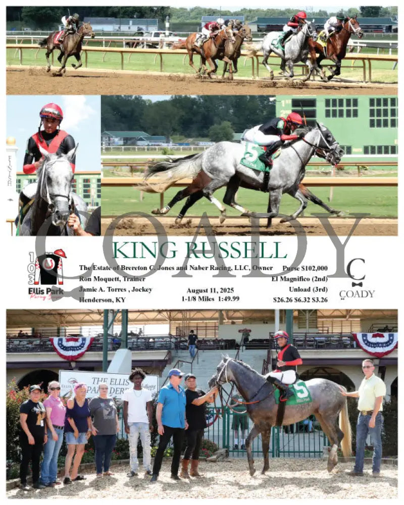 KING RUSSELL - 08-11-25 - R08 - ELP Ellis Park