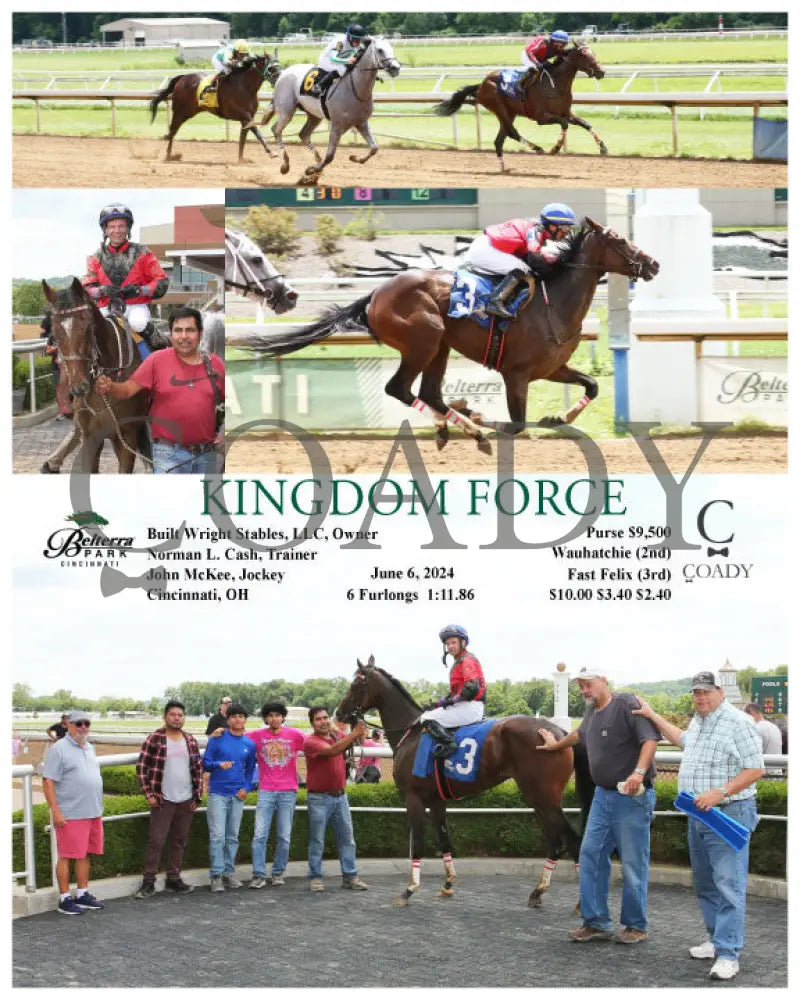 Kingdom Force - 060624 Race 03 Btp Belterra Park