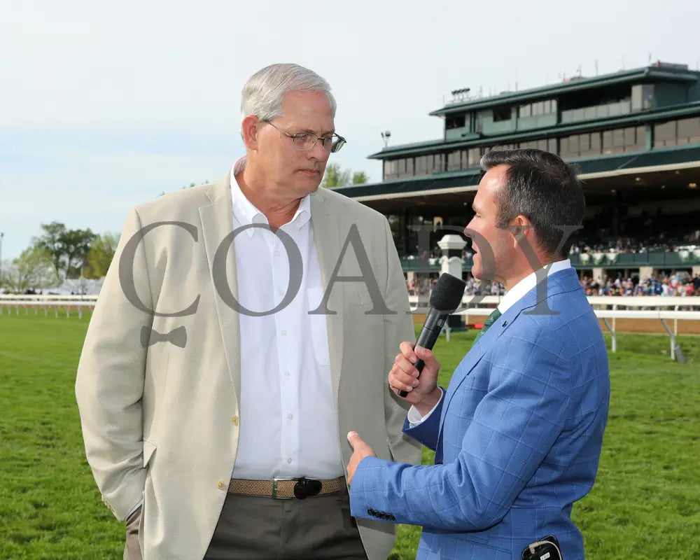 Kingsbarns - The Ben Ali G3 93Rd Running 04-20-24 R09 Kee Interview 03 Keeneland