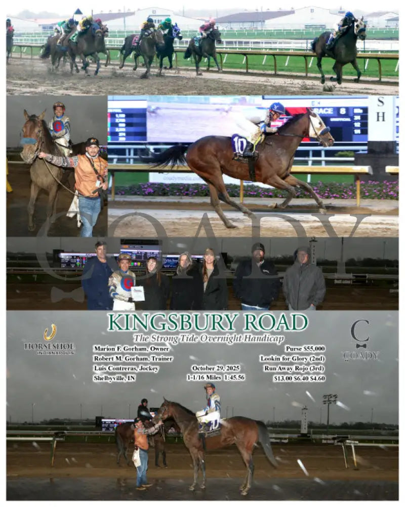 KINGSBURY ROAD - The Strong Tide Overnight Handicap - 10-29-25 - R08 - IND Indiana Grand