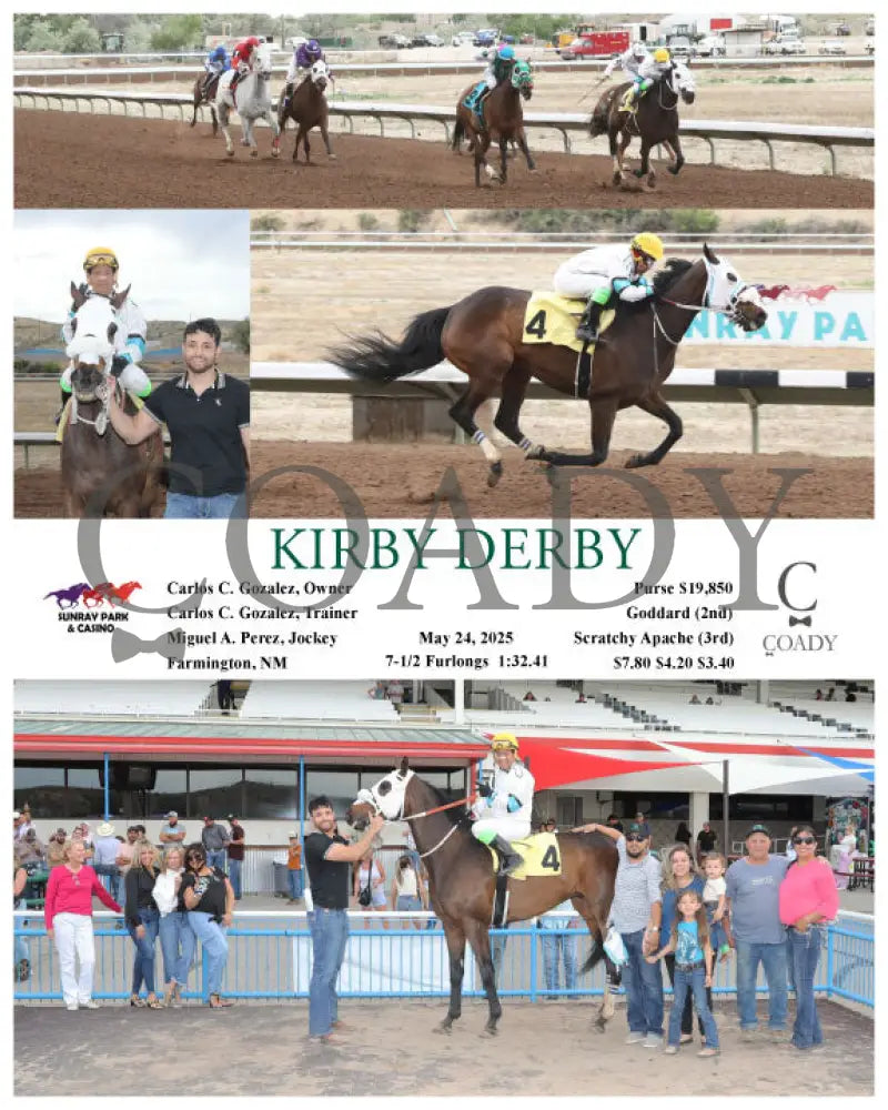 KIRBY DERBY - 05-24-25 - R12 - SRP SunRay Park