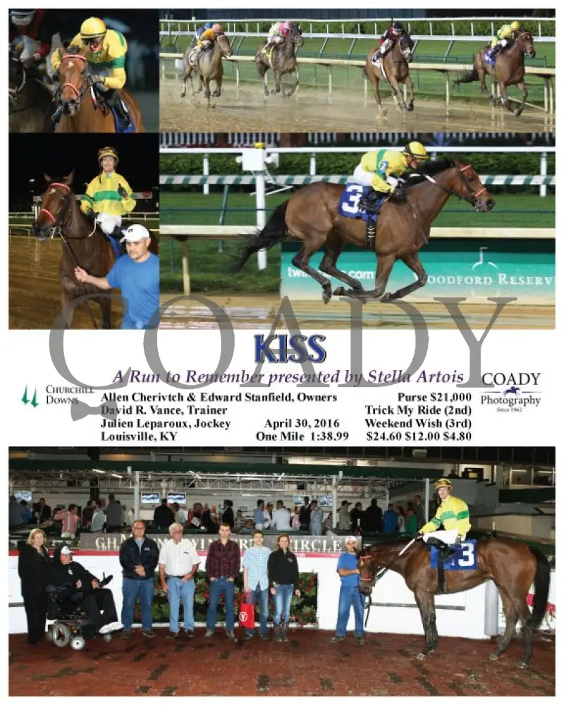 Kiss - 043016 Race 09 Cd Churchill Downs