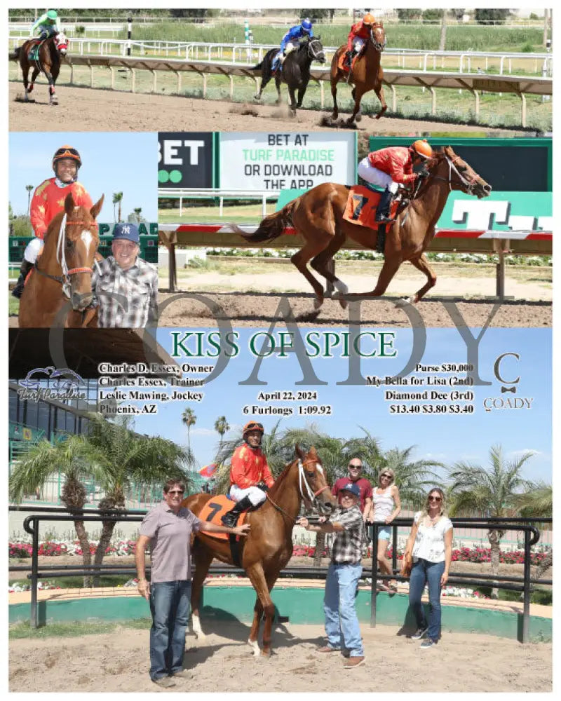 Kiss Of Spice - 04 - 22 - 24 R03 Tup Turf Paradise