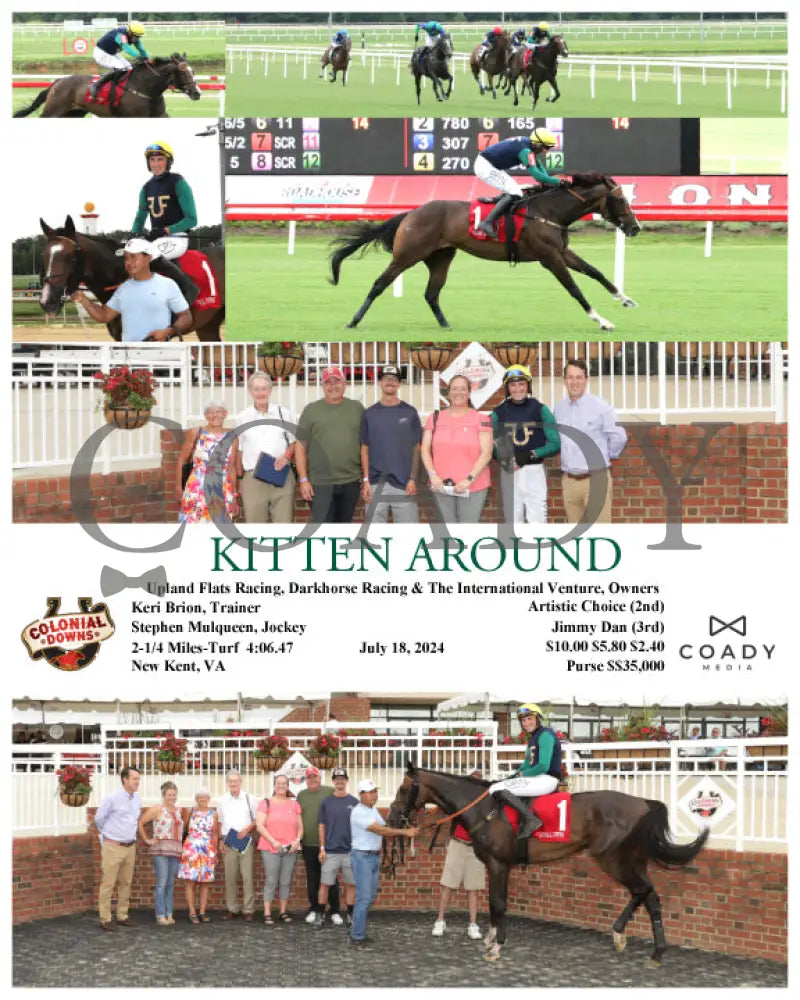 Kitten Around - 07-18-24 R03 Cnl Colonial Downs