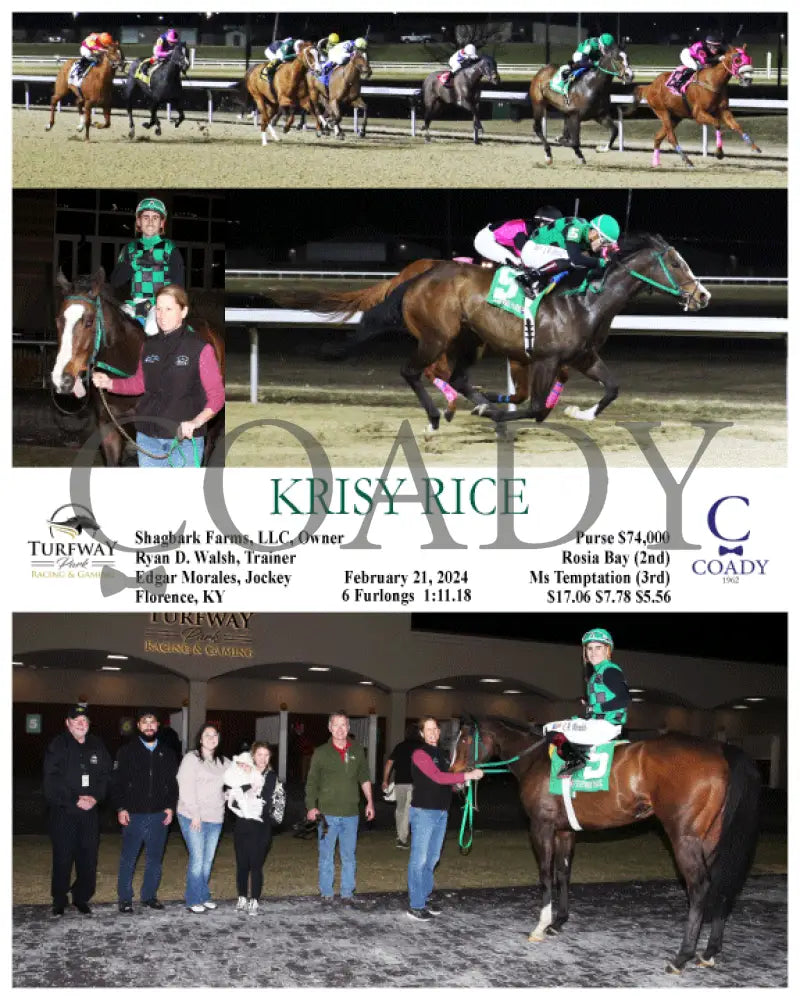 Krisy Rice - 02-21-24 R08 Tp Turfway Park