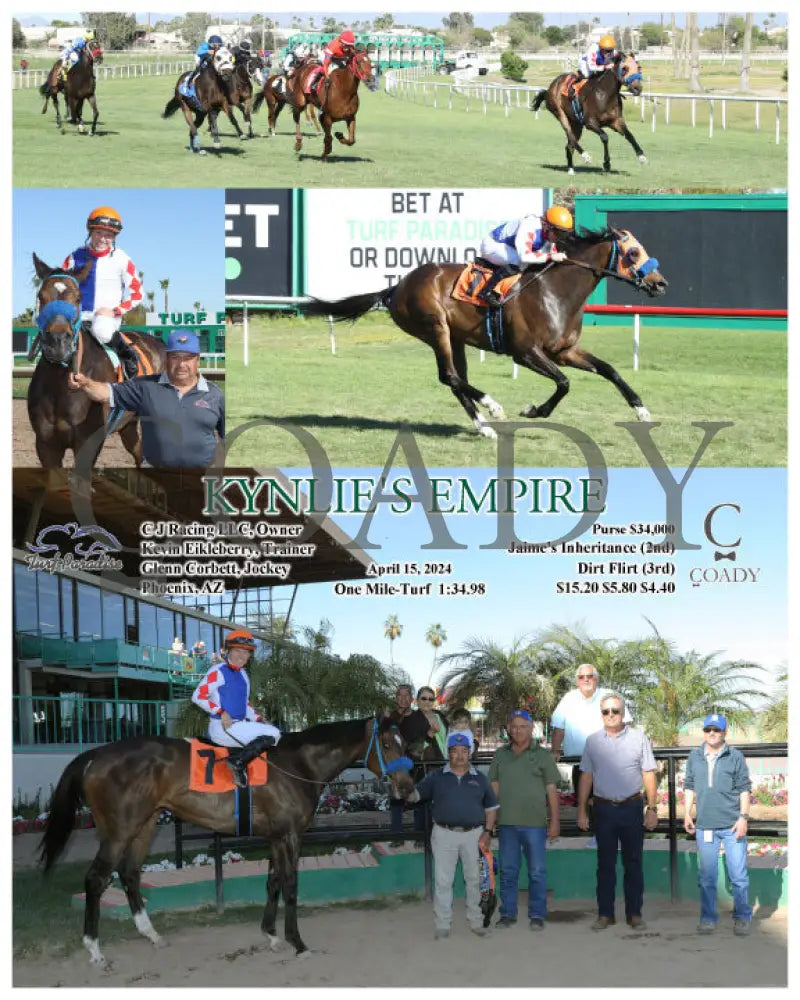 Kynlie’s Empire - 04 - 15 - 24 R08 Tup Turf Paradise
