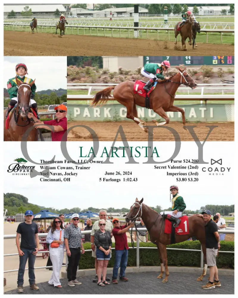 La Artista - 06-26-24 R03 Btp Belterra Park