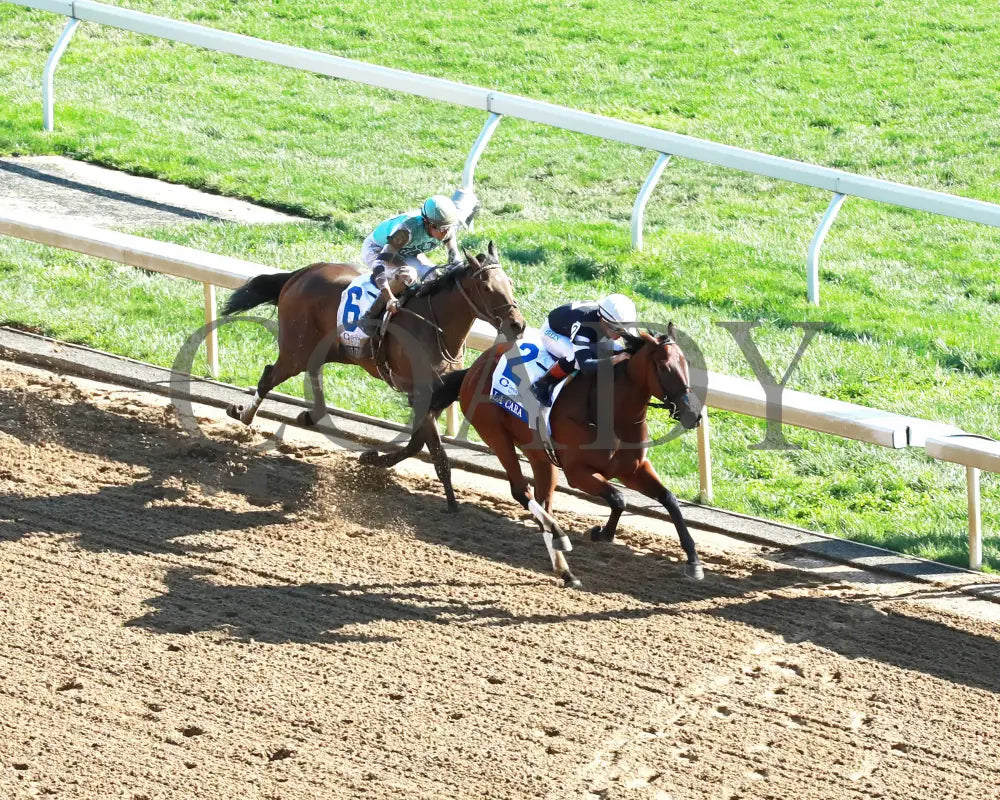 LA CARA - The Central Bank Ashland - 04-07-25 - R09 - KEE - Aerial Finish 01 Keeneland