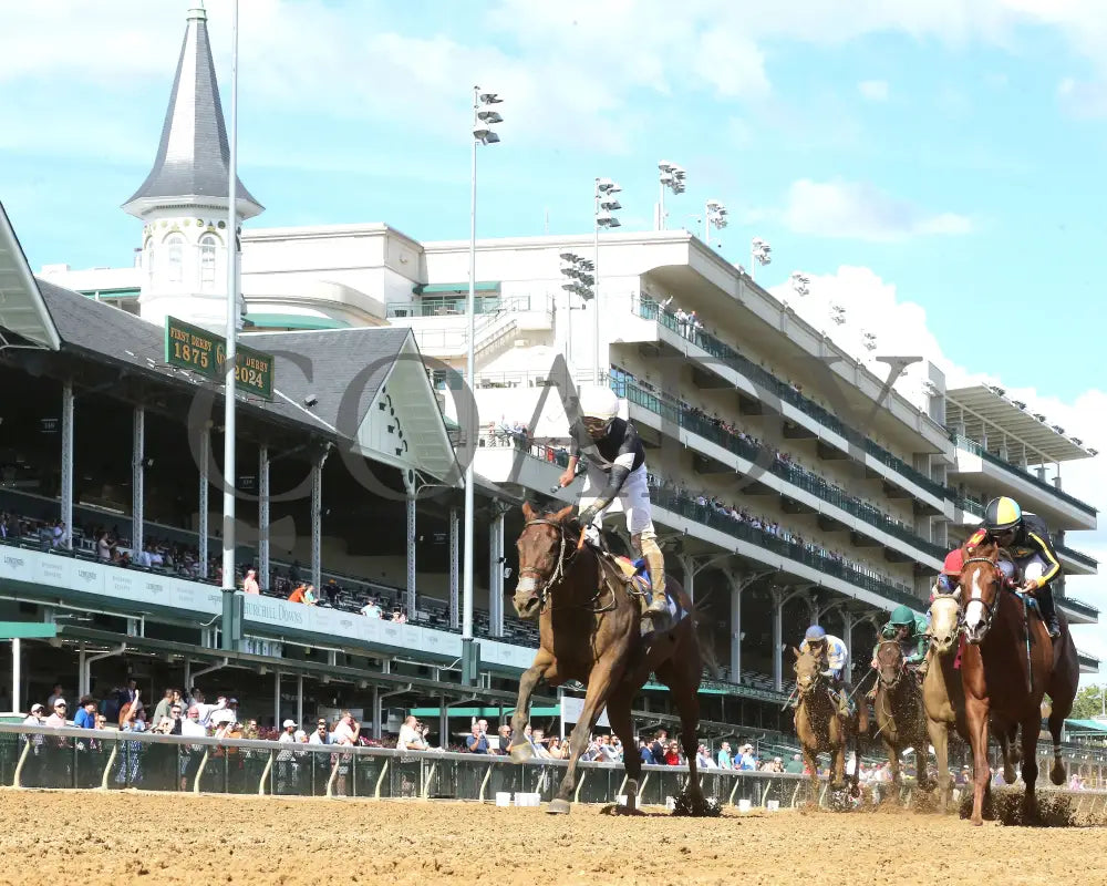 La Cara - The Pocahontas G2 56Th Running 09-14-24 R08 Cd Under Rail 01 Churchill Downs