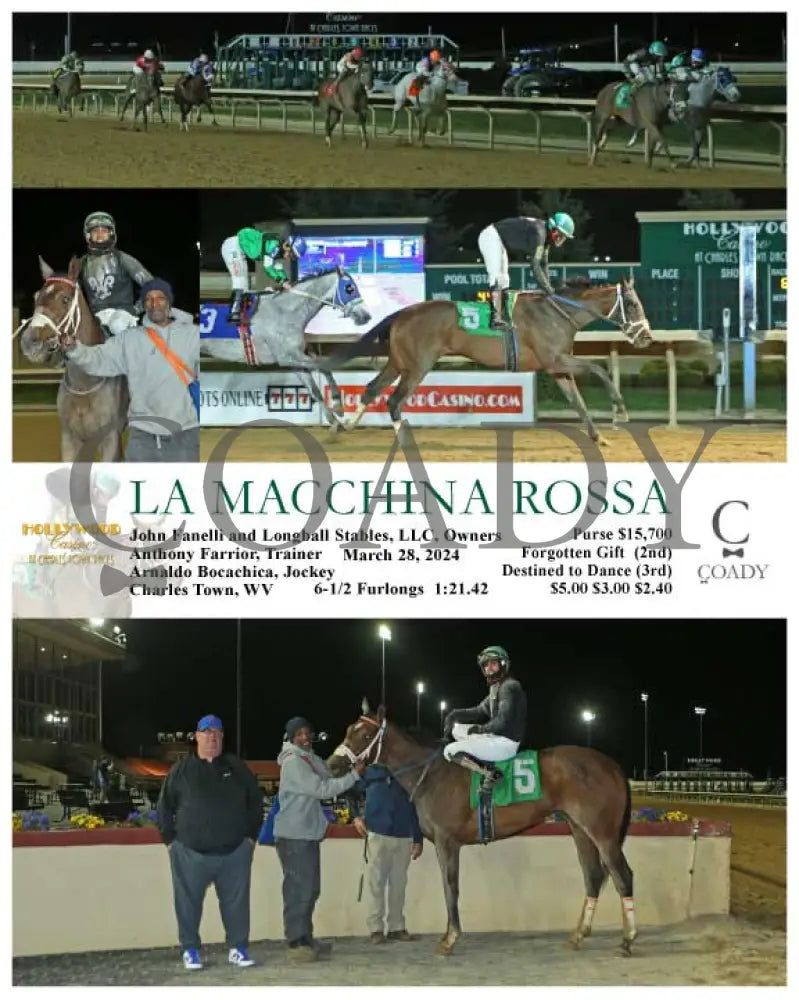 La Macchina Rossa - 03 - 28 - 24 R06 Ct Hollywood Casino At Charles Town Races